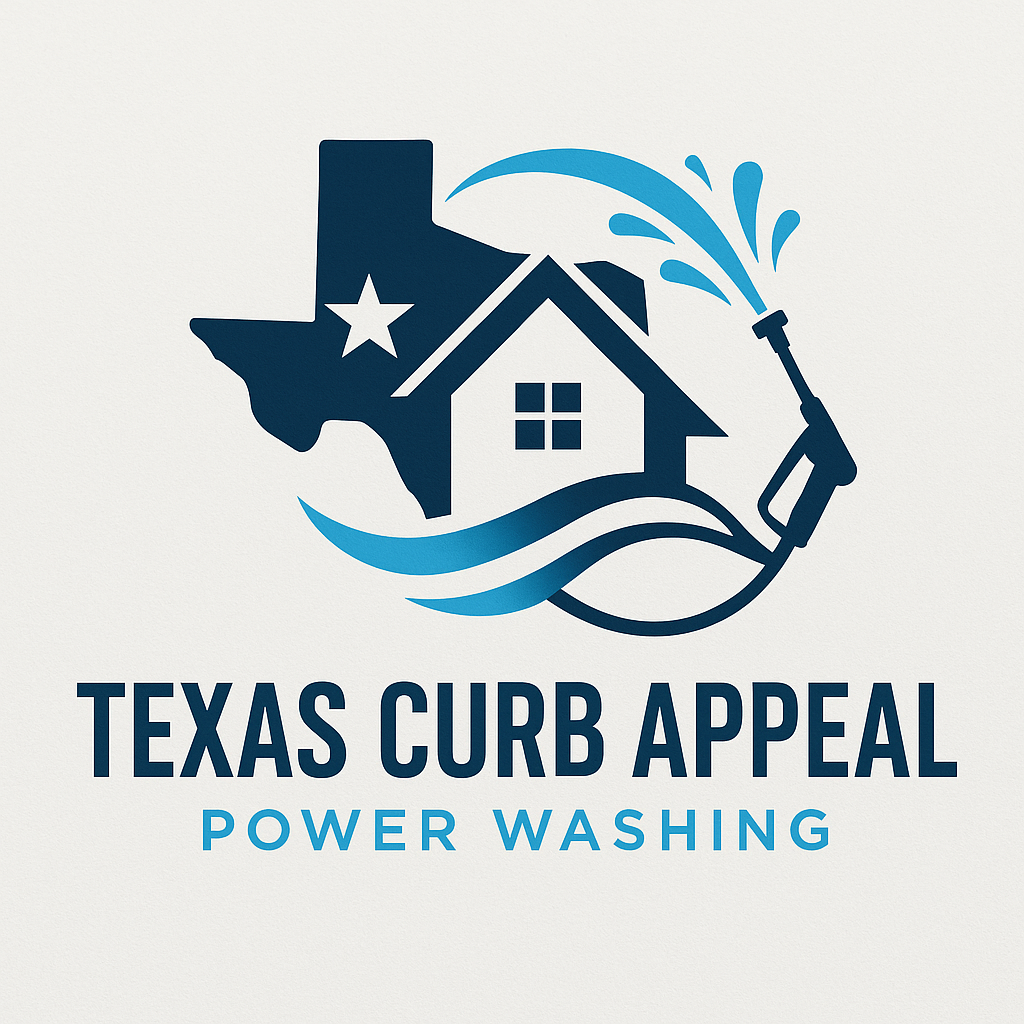 Texas Curb Appeal Power Washing Logo